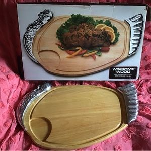 Turkey Platter Winsome Wood with box